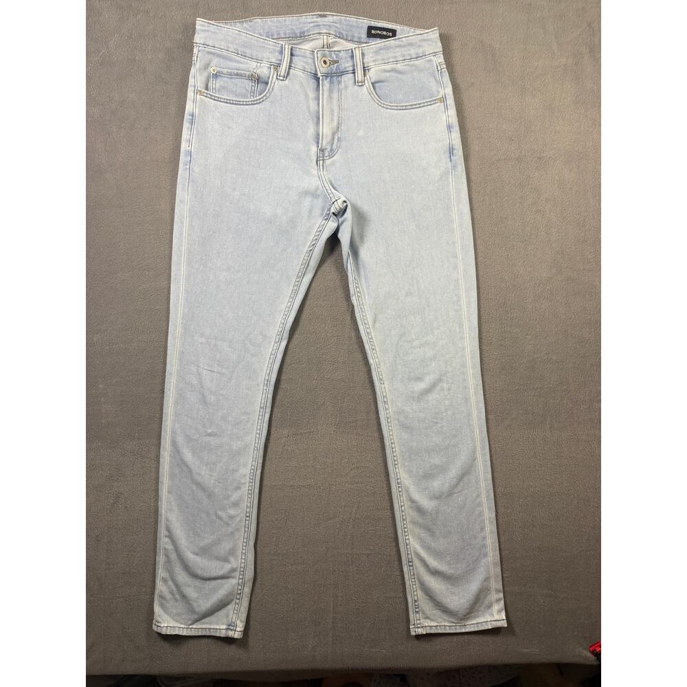 Bonobos‎ Slim Straight Men's Jeans Light Wash Size 32x32